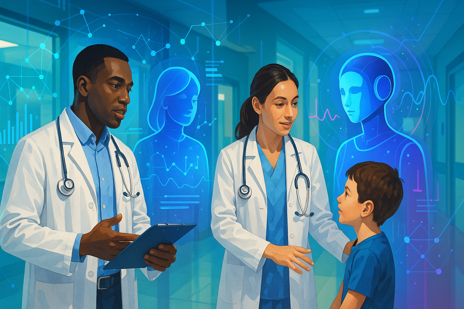 Inteligencia Artificial en Pediatría: ¿Puede Superar a los Médicos?