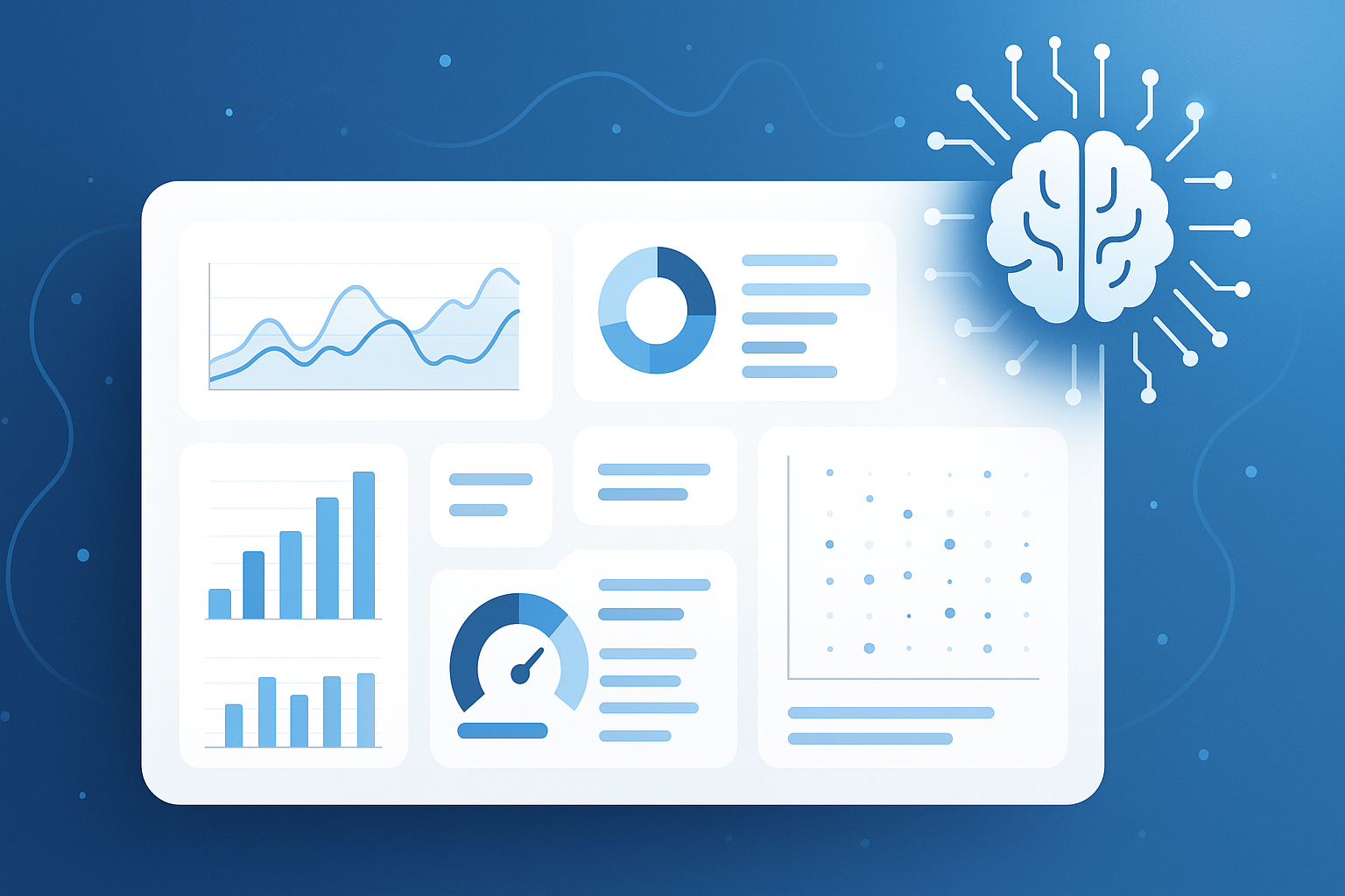 Crear dashboards inteligentes con IA para tu negocio
