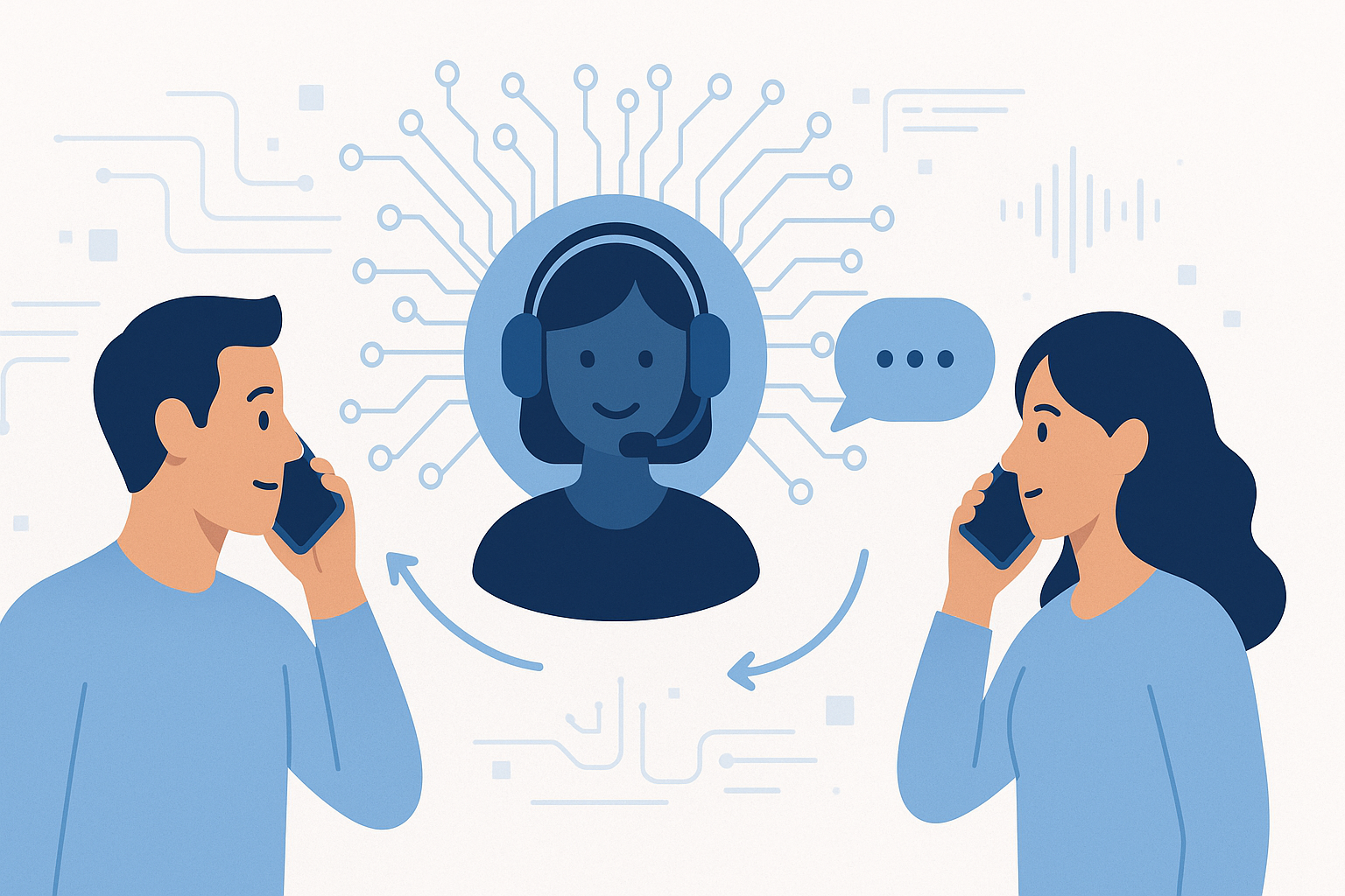 Cómo crear agentes de voz con IA para llamadas telefónicas