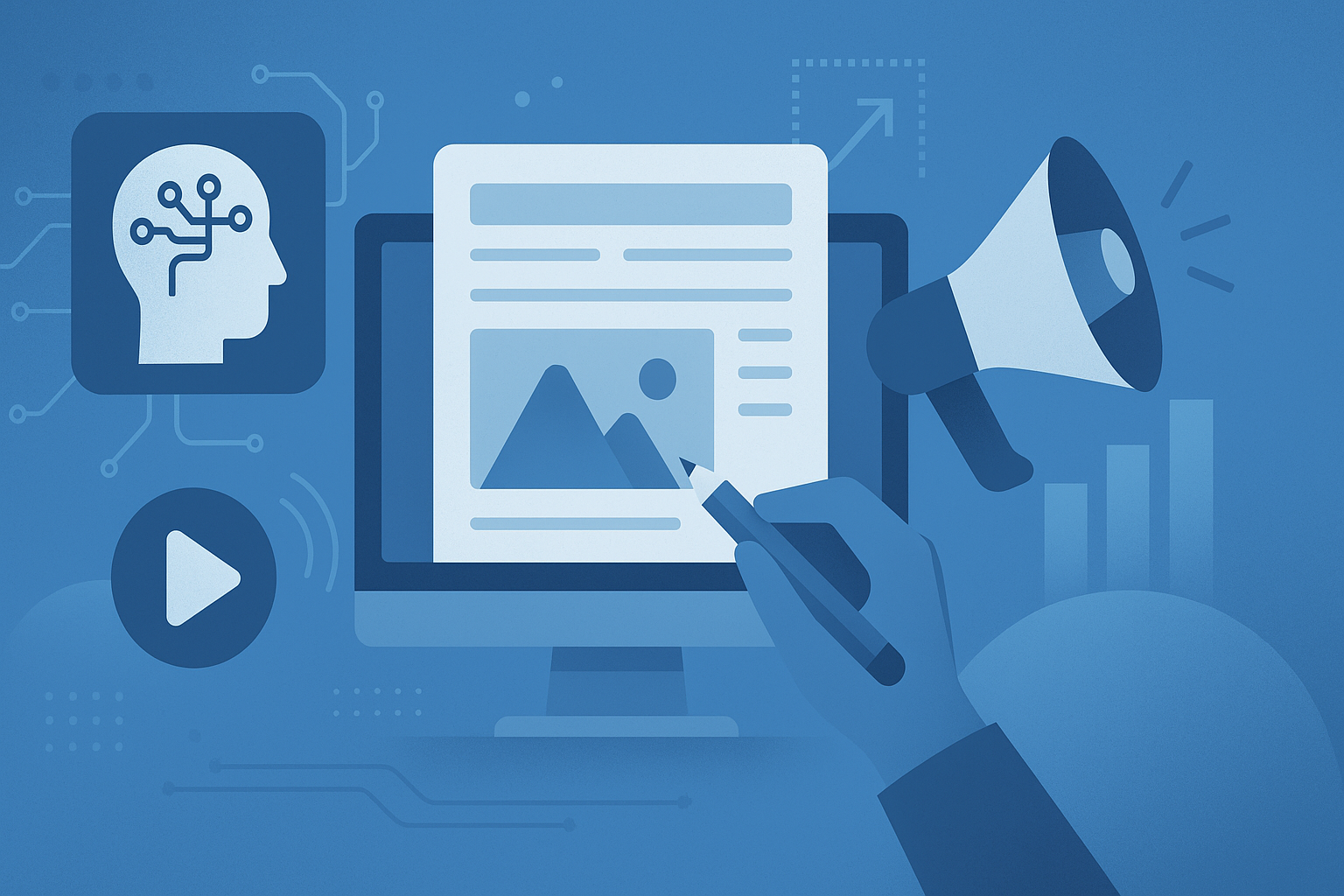 Cómo usar IA para generar contenido de marketing
