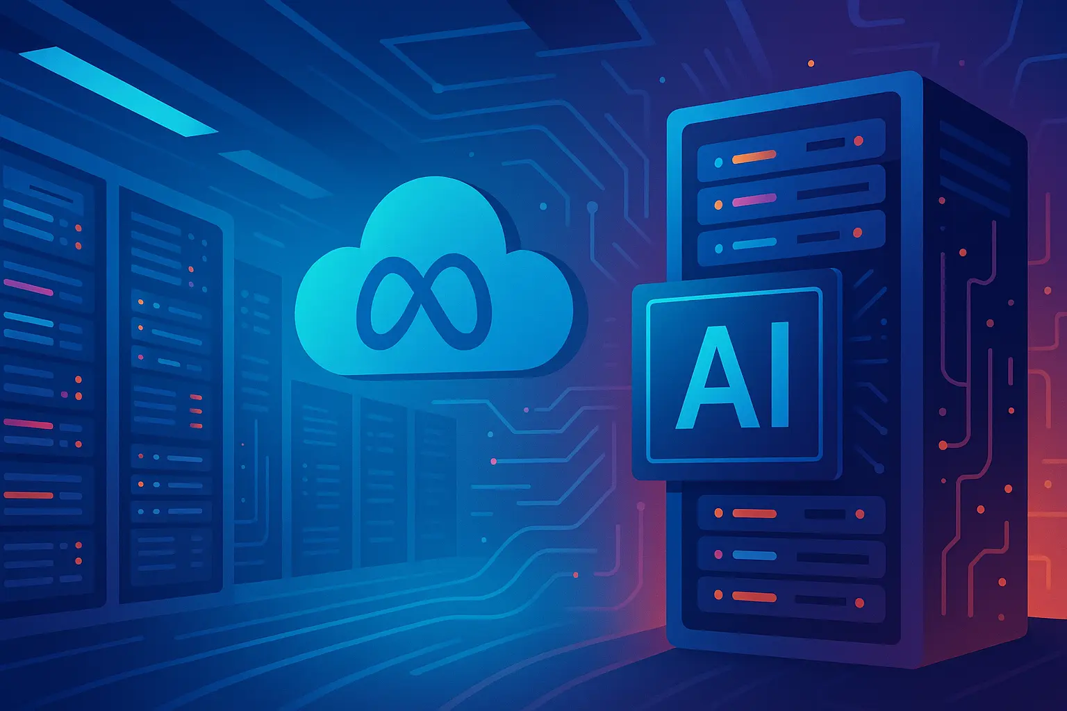 Meta entra en el juego de la nube para IA: ¿Qué significa para tu empresa?