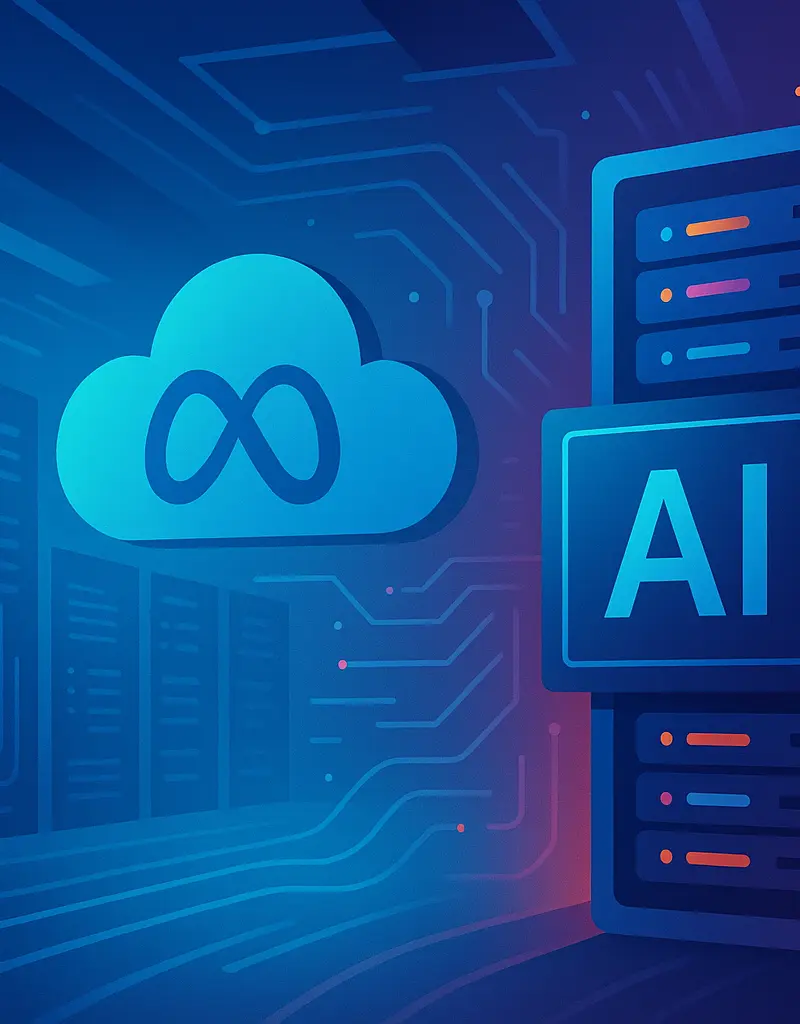 Meta entra en el juego de la nube para IA: ¿Qué significa para tu empresa?