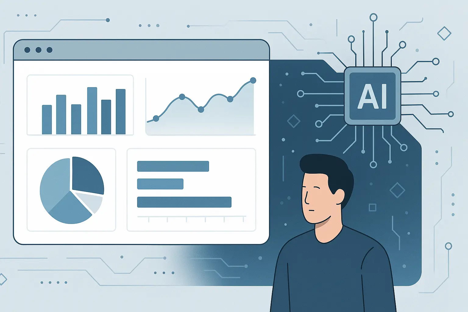 Crear Dashboards Inteligentes con IA para tu Negocio