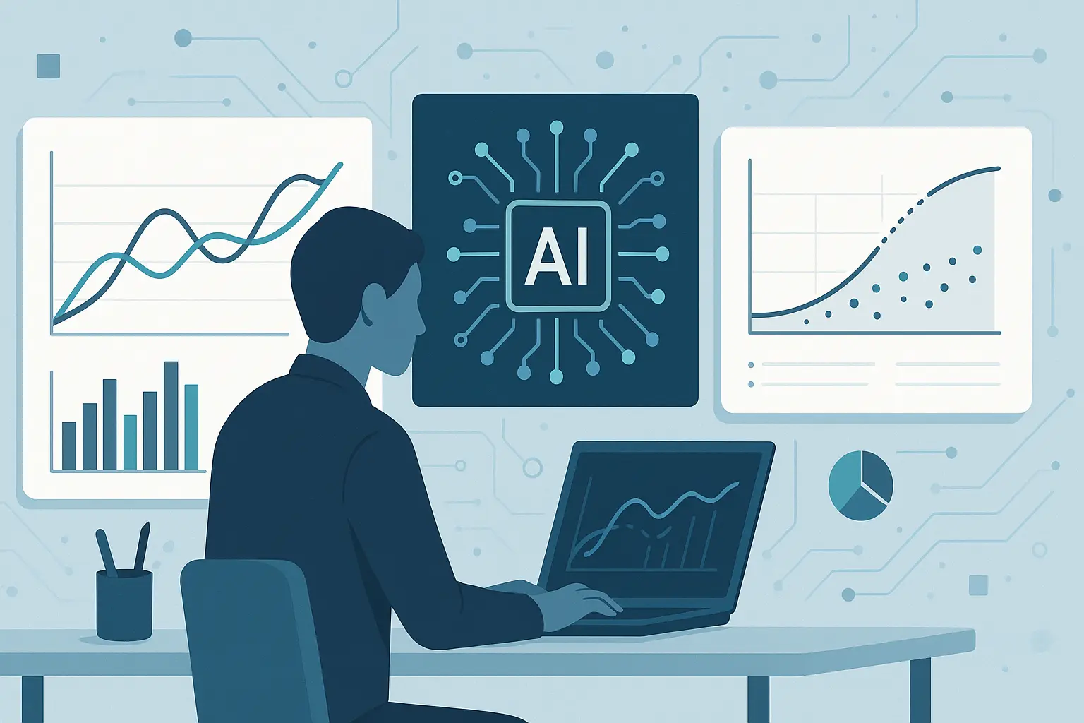 Análisis predictivo de clientes con IA sin programar