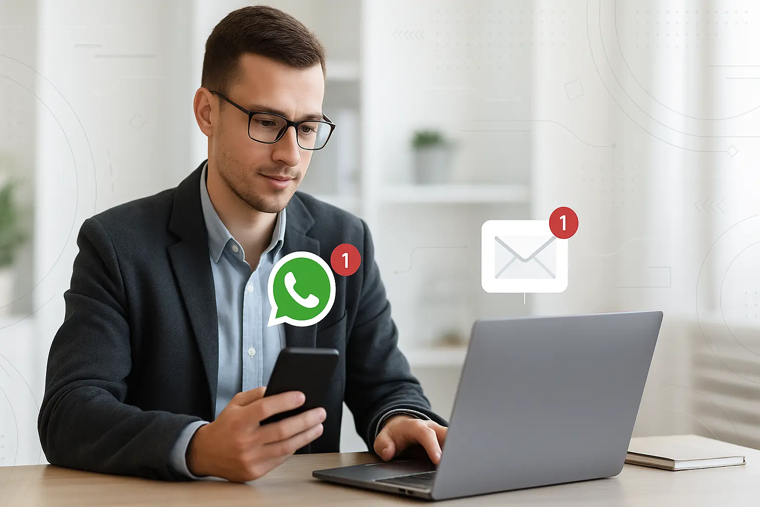 Cómo hacer seguimiento automático de presupuestos por WhatsApp y email