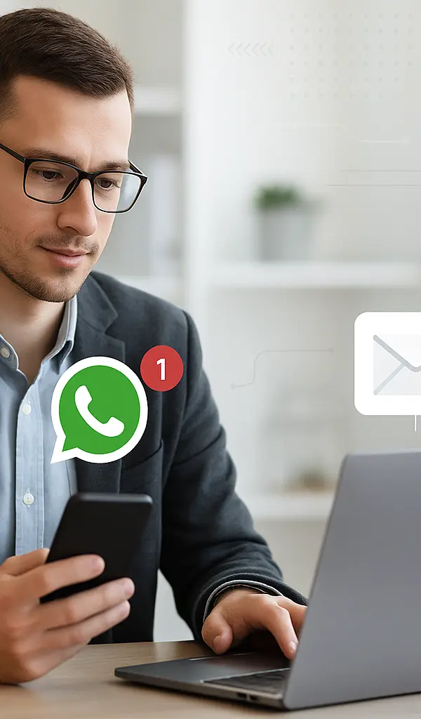 Cómo hacer seguimiento automático de presupuestos por WhatsApp y email